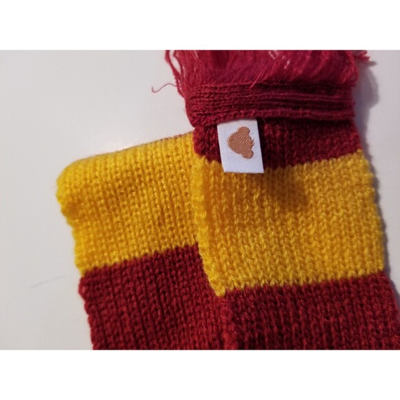 Build A Bear Harry Potter Gryffindor Knit Scarf Retired Red Yelllow - Picture 4 of 4